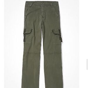 American Eagle Dreamy drape stretch baggy high-waist pants size 6, brand new